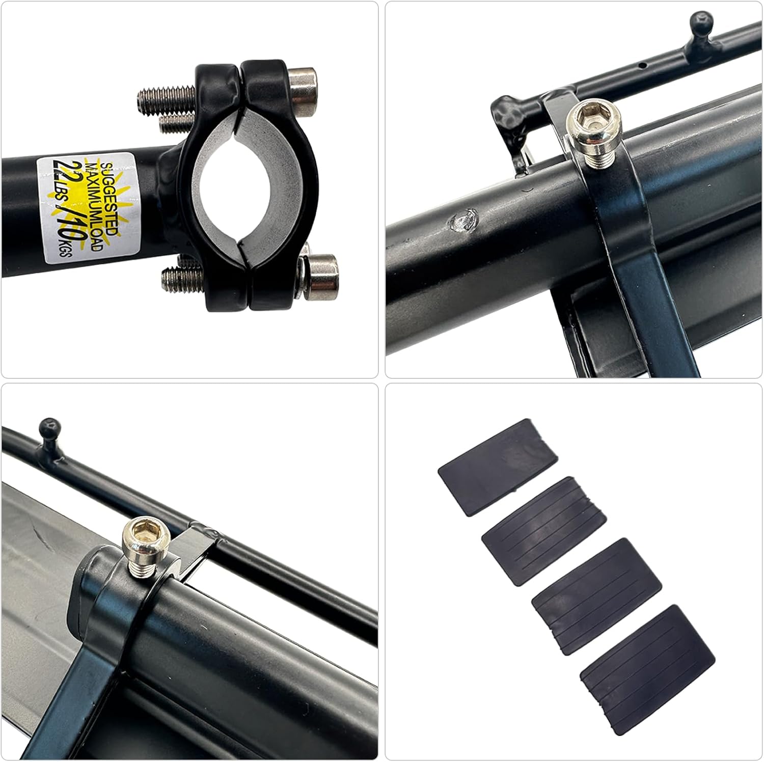 UPANBIKE Bike Rack Bicycle Seatpost Mounted Rear Rack Adjustable Length | Cargo Racks,Cargo Carrier,Large capacity