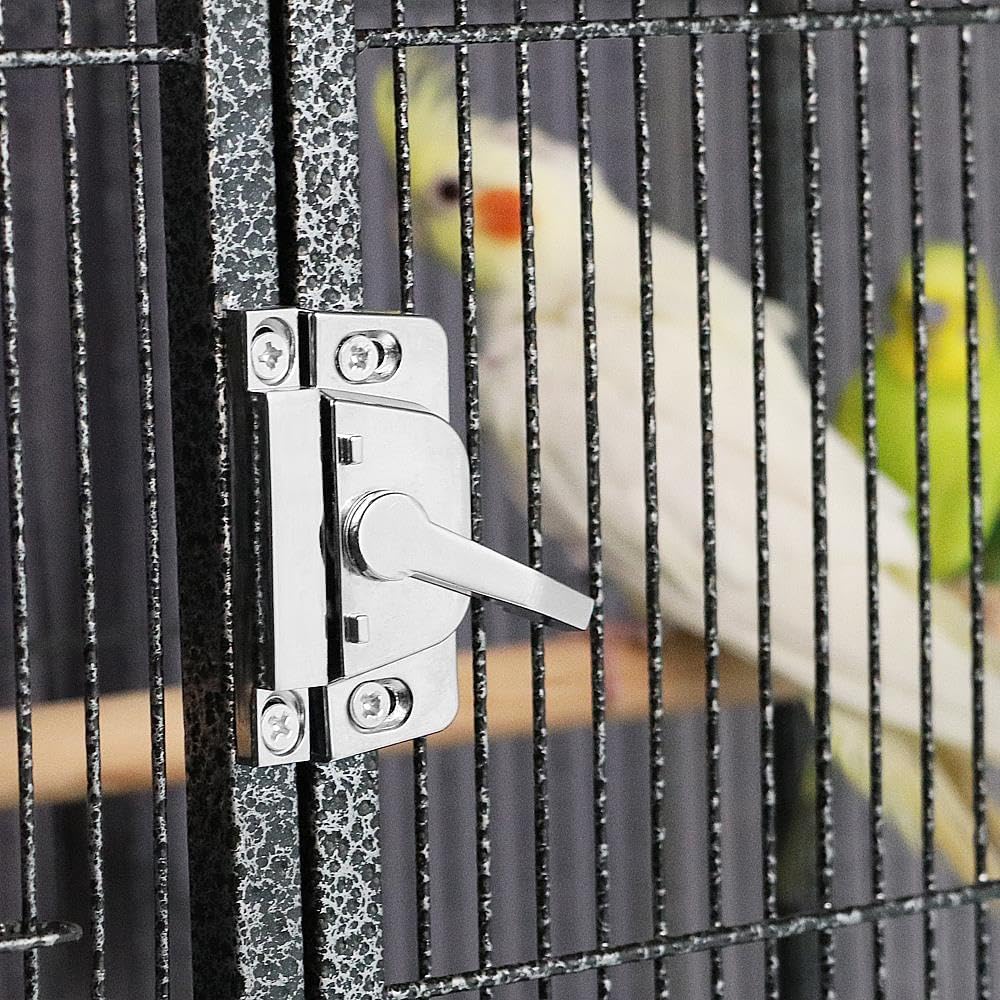 Yaheetech 63'' Detachable Parrot Cage for Cockatiel Sun Parakeet Green Cheek Conure Lovebird Budgie Finch Bird Cage with Stand