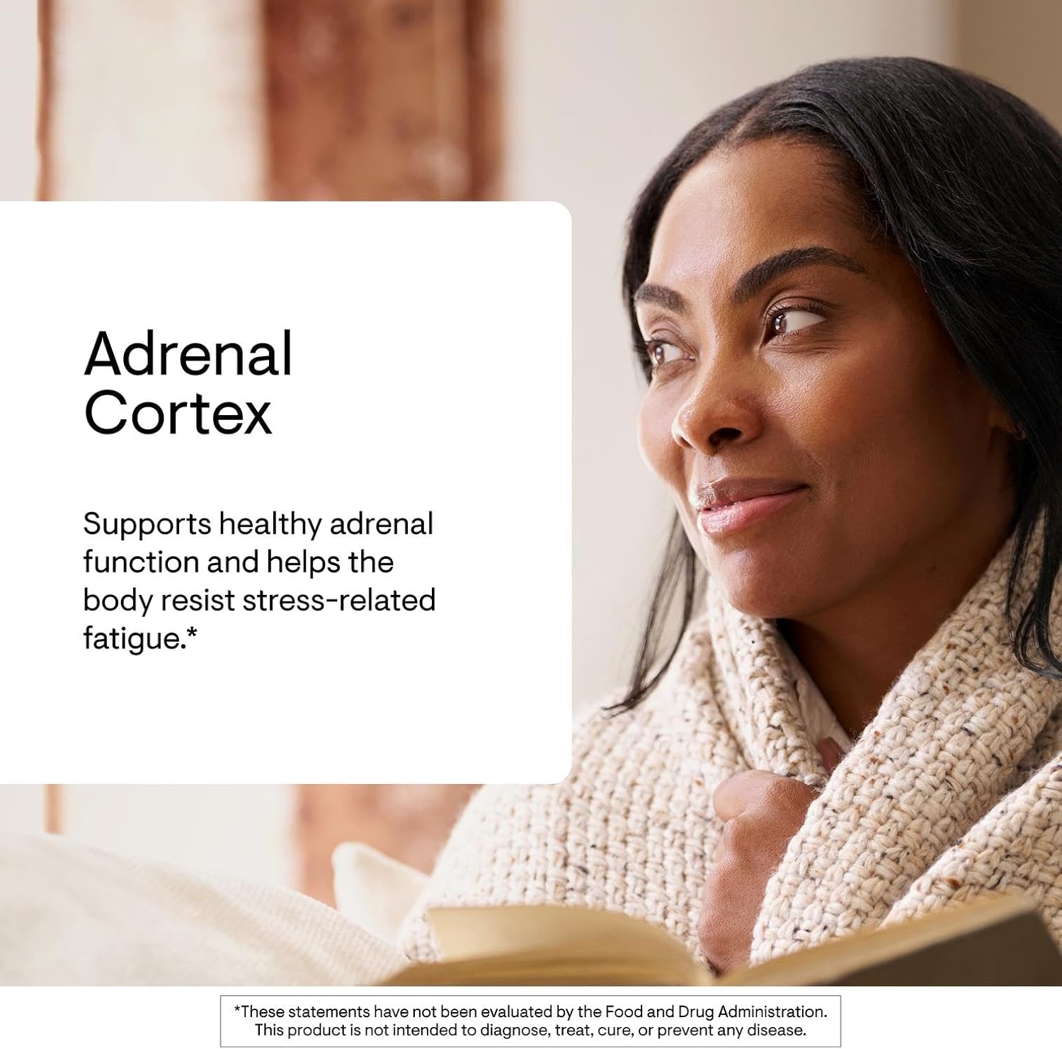 THORNE Adrenal Cortex, Bovine Adrenal Glandular Supplement, 60 Capsules | Supports Healthy Adrenal Function & Cortisol Balance