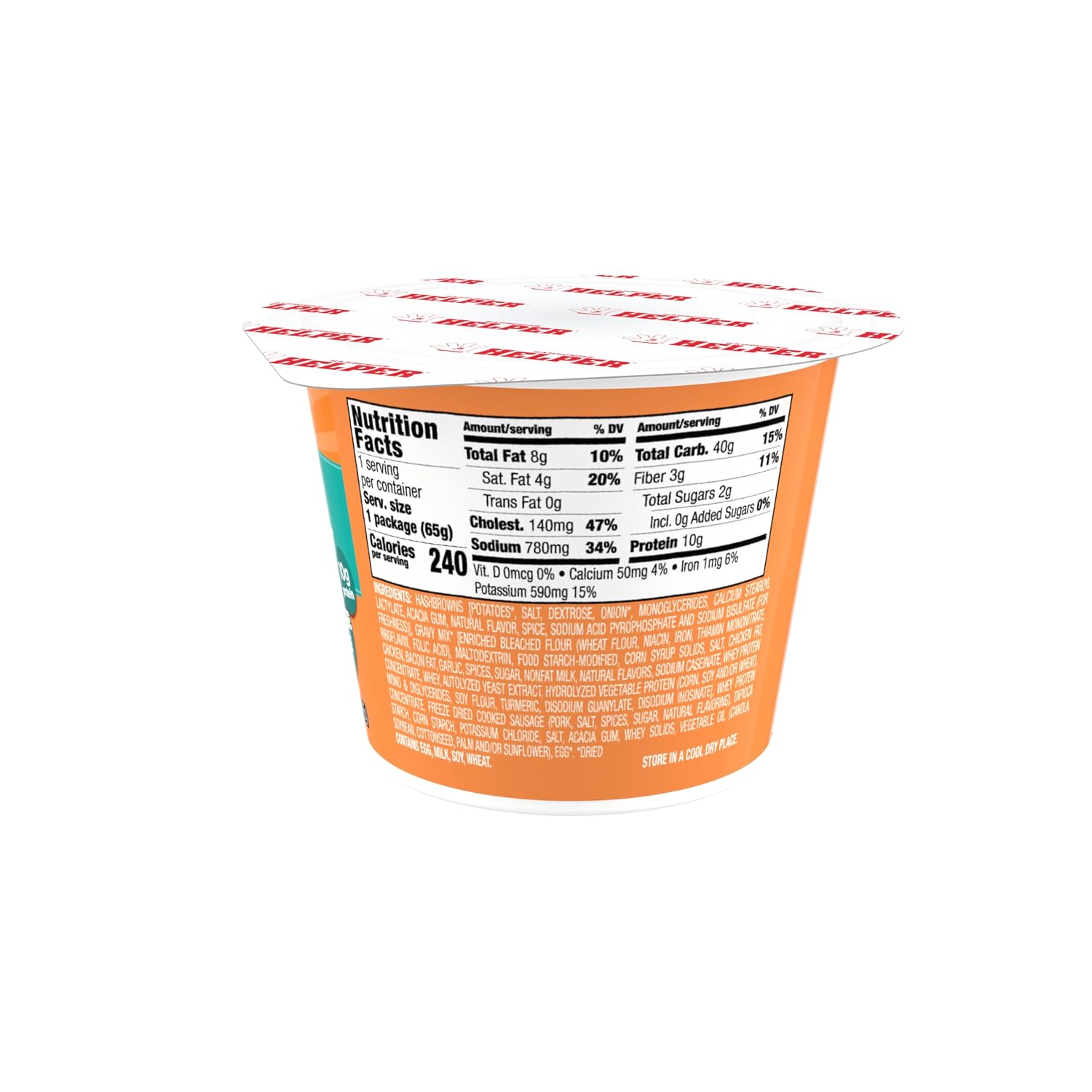 Hamburger Helper Beef Pasta Microwave Cup (2 oz - 6 Pack) No Artificial Flavors, Ready in 4 Minutes, Quick Meals for Midweek Dinners, Busy Evenings & Families On-the-Go