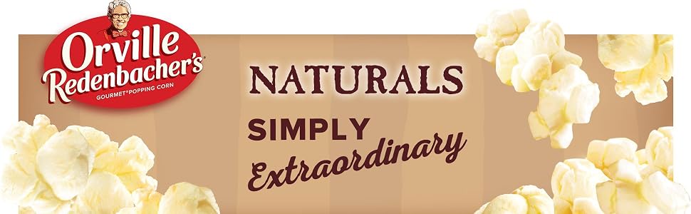 Whole Grain Natural Popcorn – Orville Redenbacher’s