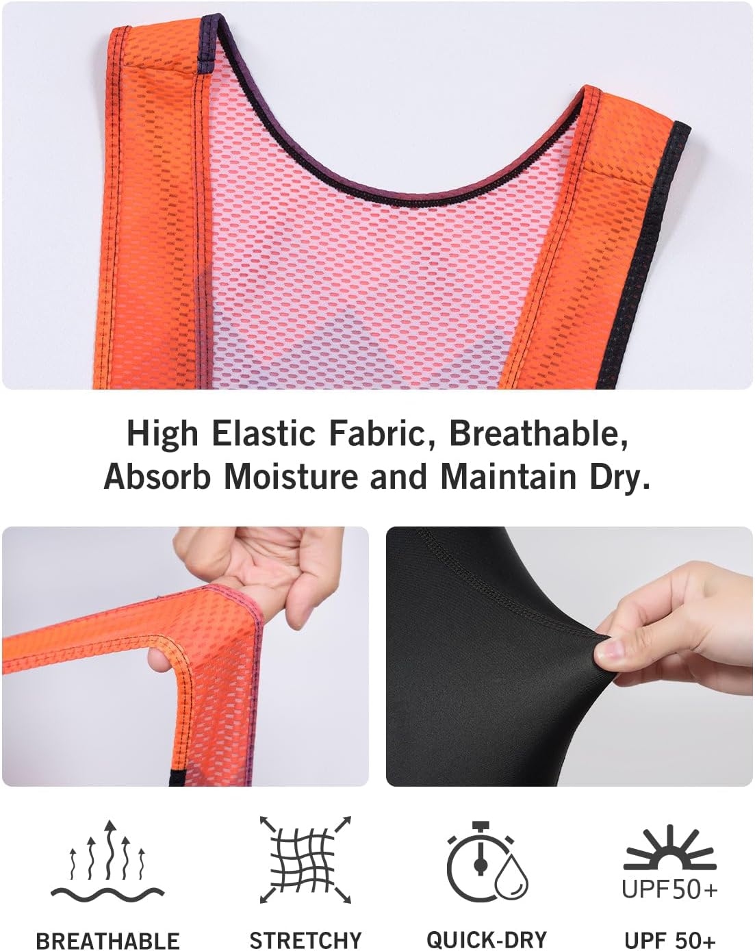 baleaf Mens 4D Padded Cycling Bib Shorts Bicycle Biking Bibs