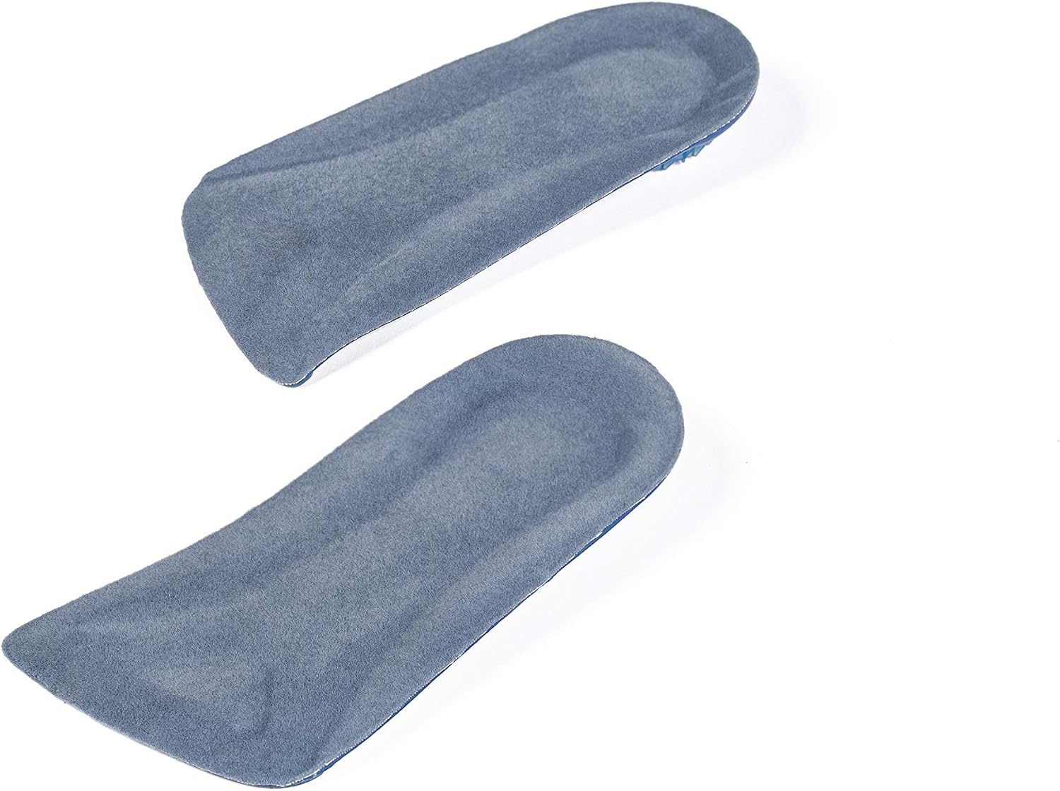 Honeycomb Gel Half Insole for Women - 1/2 inch Taller Height Increase Heel Lift Cushion Insert - Leg Discrepancy Balancer