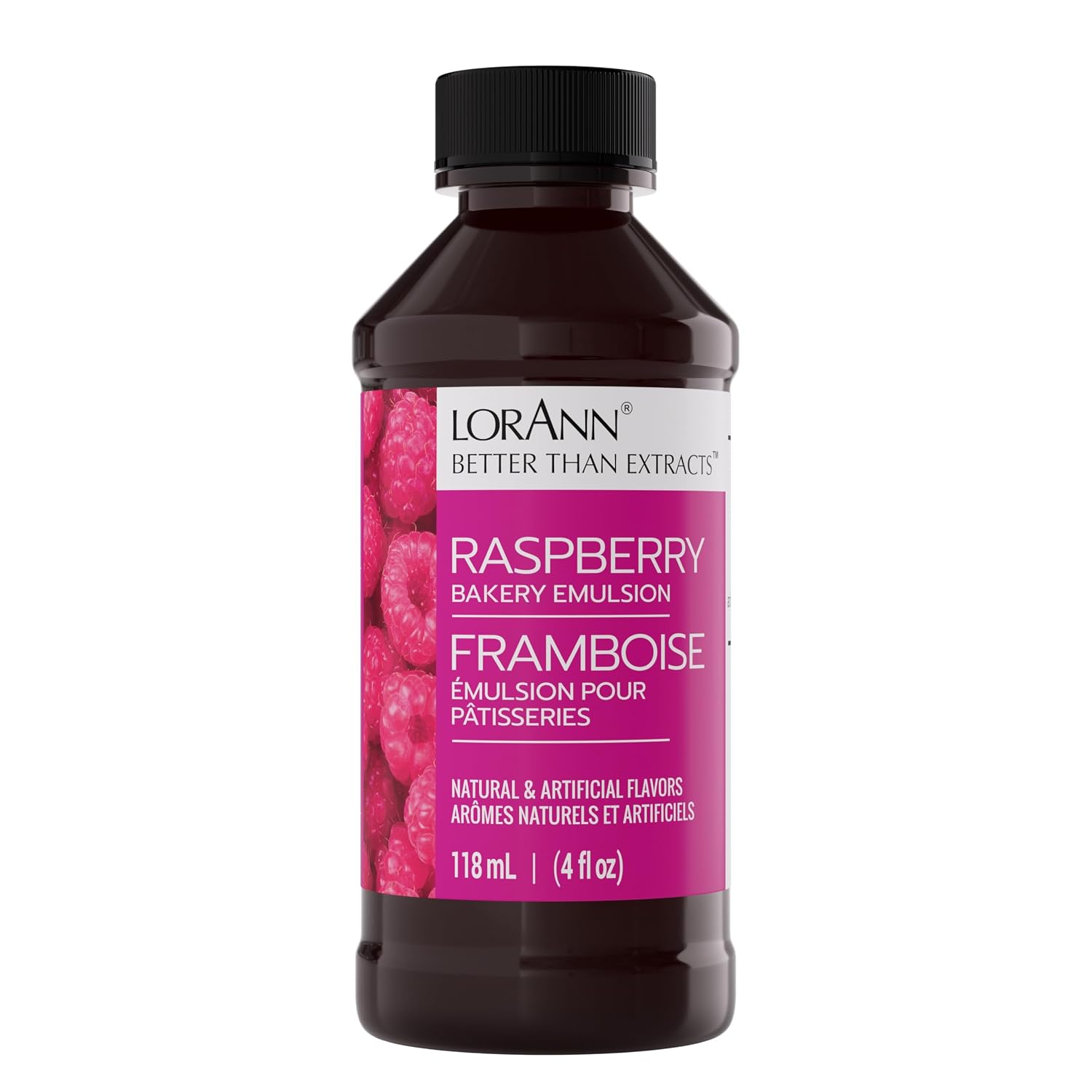 LorAnn Oils Peppermint Bakery Emulsion: True Essence, Ideal for Boosting Fruit Tones in Cakes, Cookies & Desserts, Gluten-Free, Keto-Friendly, Extract Substitute Essential for Your Kitchen, 16 Oz