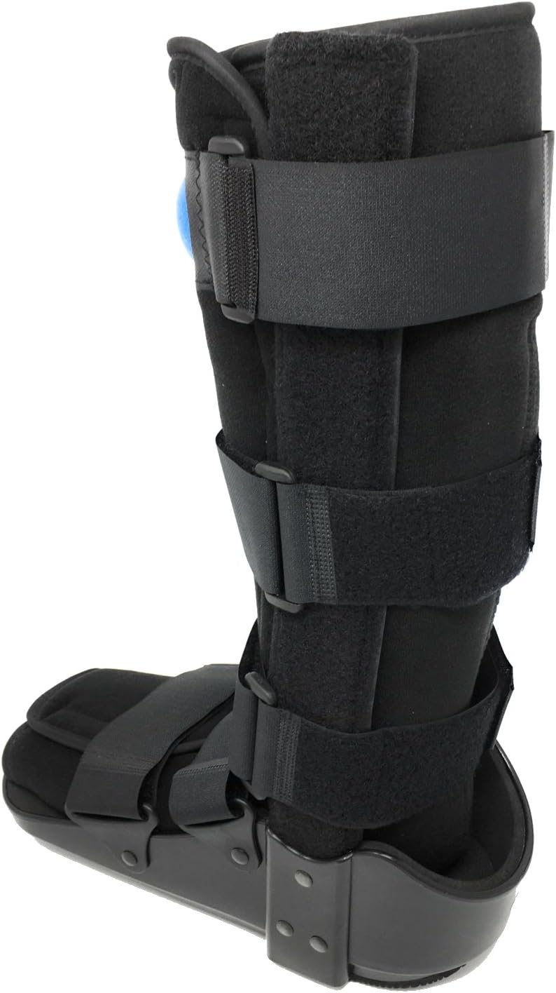 OTC Walker Boot Delux Short Low Top Leg Cast, Black, X-Small