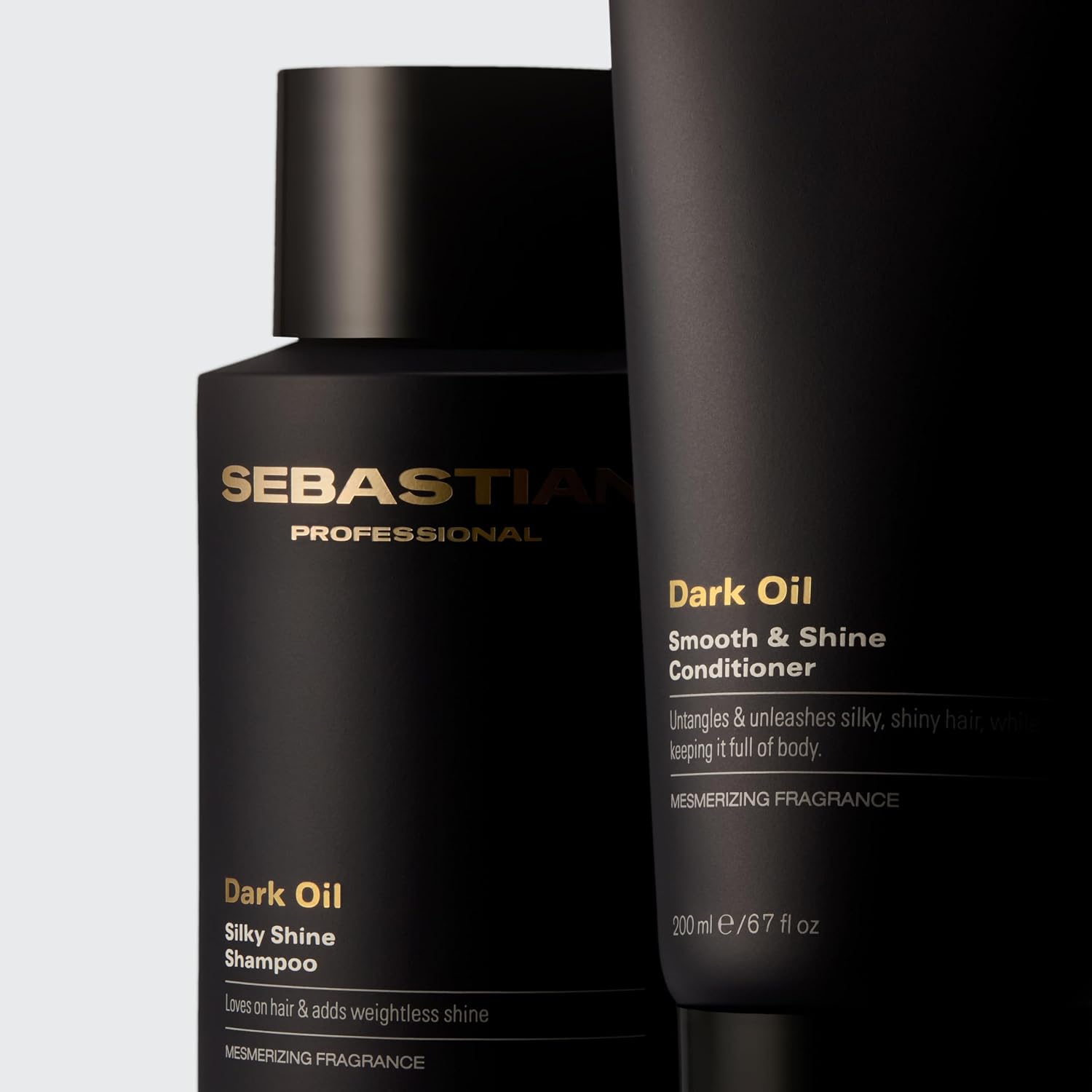 Sebastian Professional Dark Oil Lightweight Conditioner | Infused with Jojoba & Argan Oil | Smoothes and detangles hair.