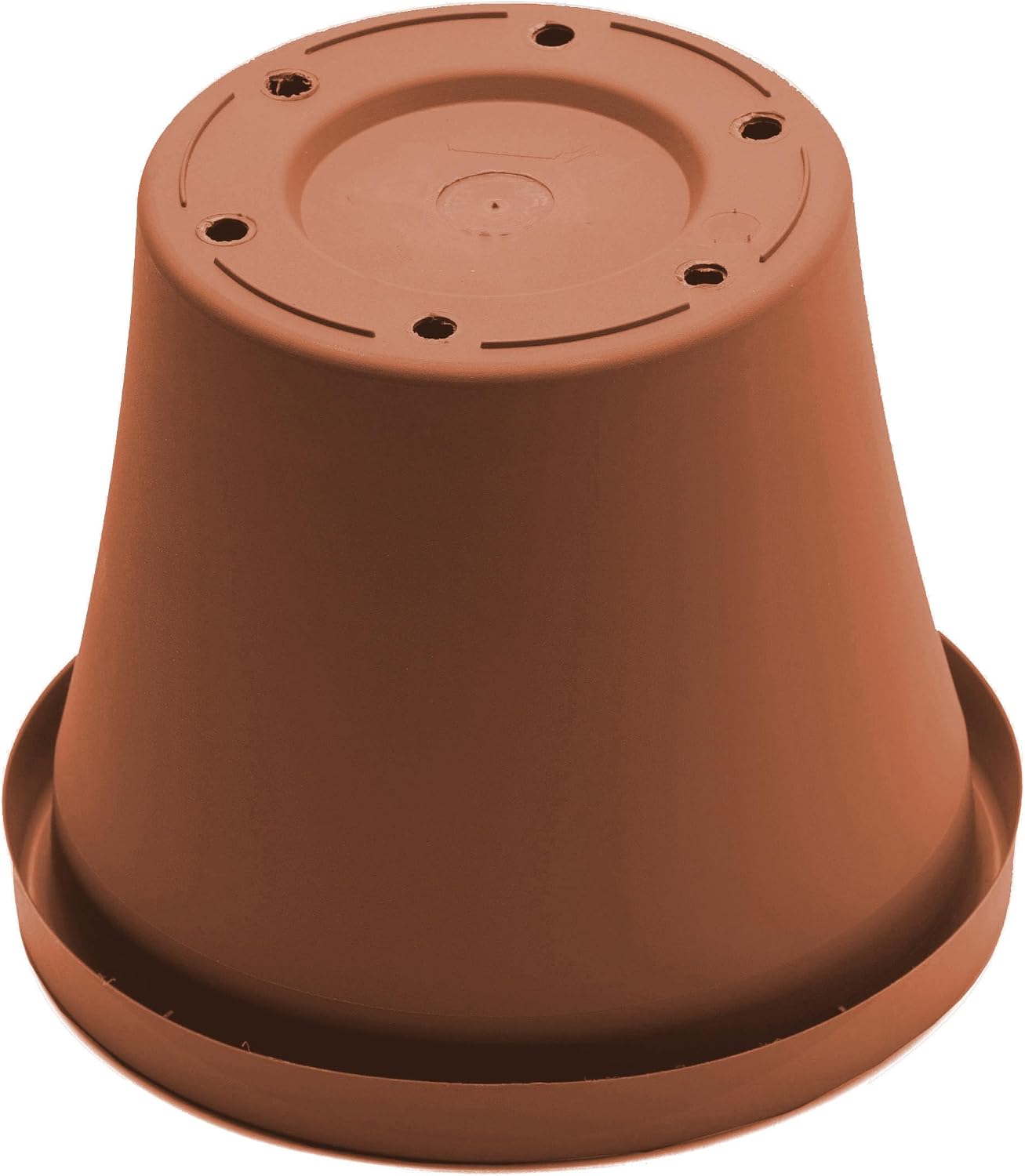 Bloem Terra Pot Planter: 20" - Terra Cotta - Durable Resin Pot, for Indoor and Outdoor Use, Gardening, 13.5 Gallon Capacity, Saucer Sold Separately