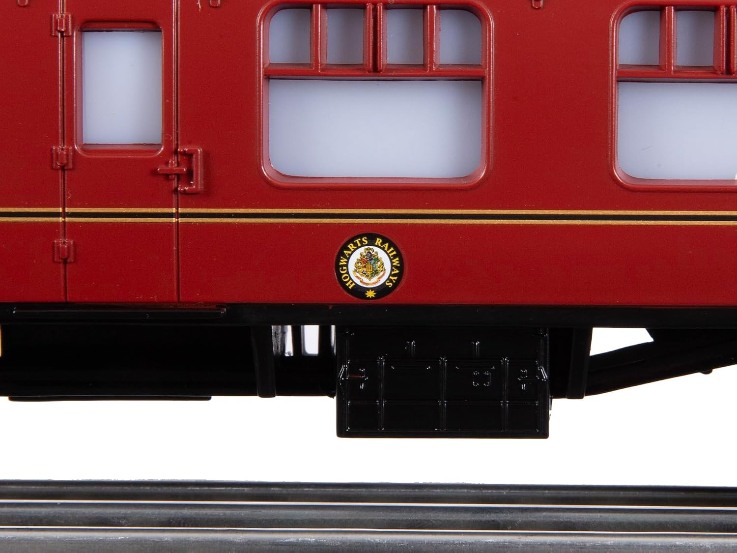 Lionel Hogwarts Add-On Coach Car, O Gauge Model Train Car, Harry Potter Passenger Coach with Interior Illumination
