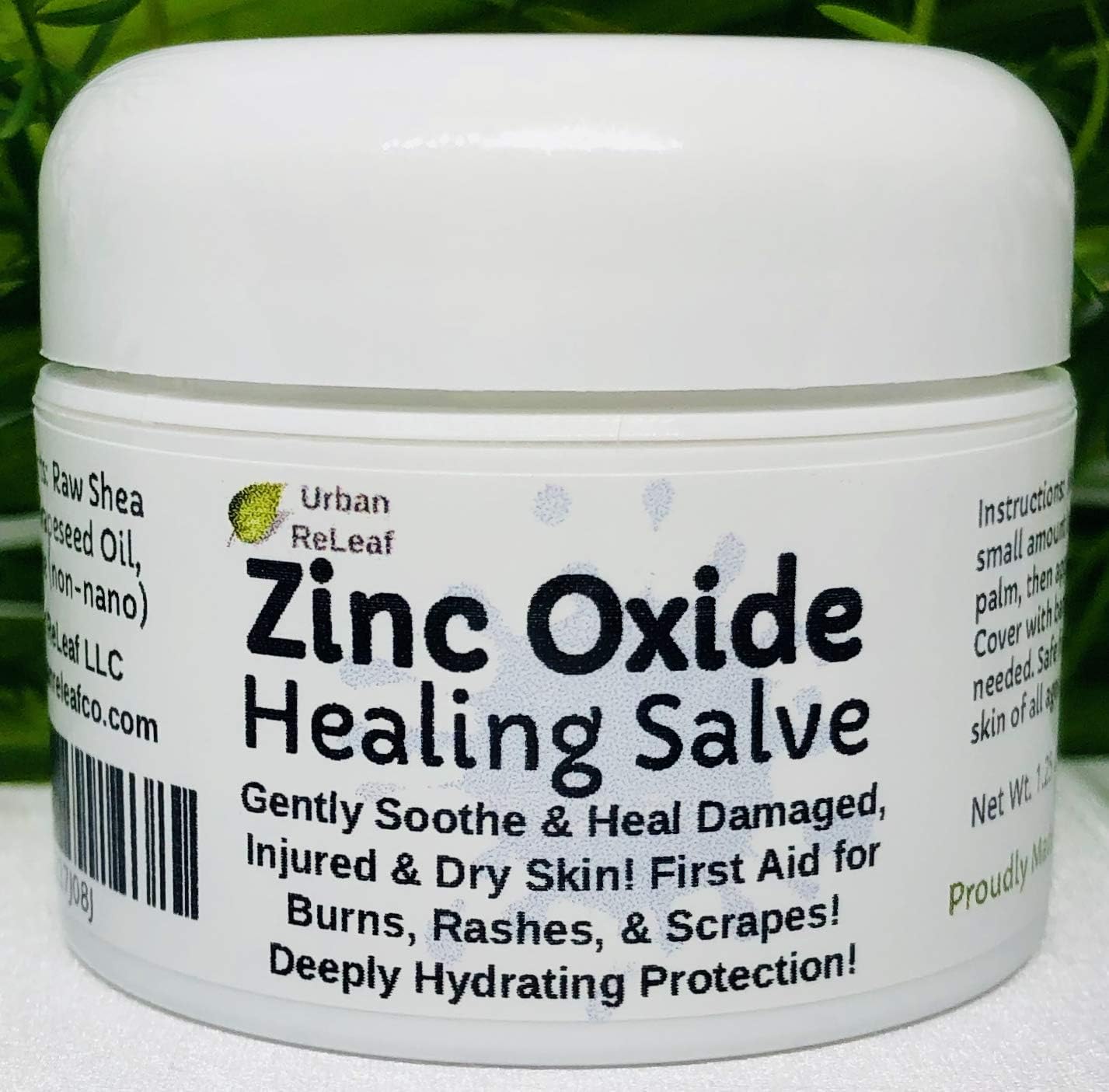 Urban ReLeaf Zinc Oxide Salve
