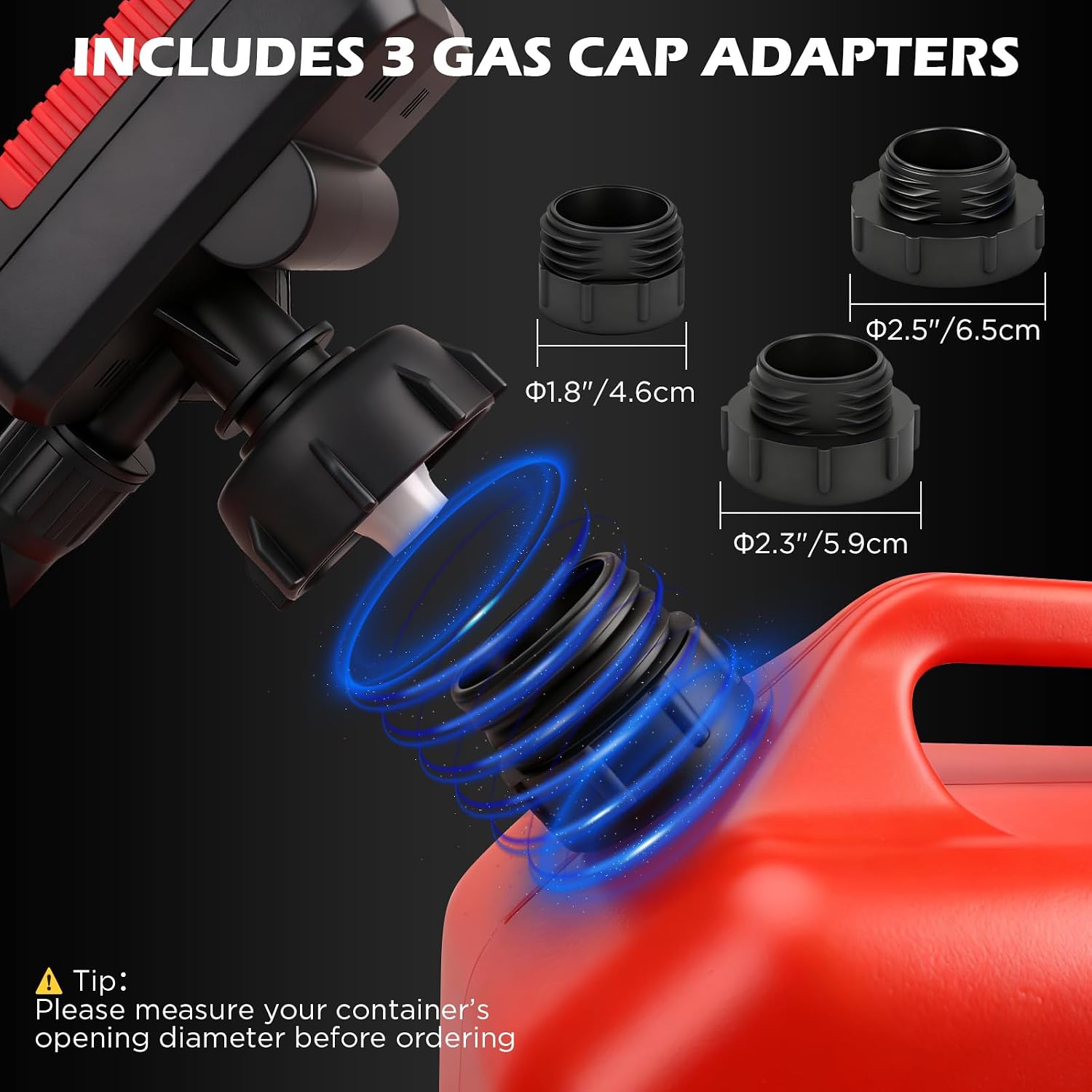 SEDY Lubricant Fluid Transfer Pump, Transmission Fluid Pump, Gear Oil Pump for Gallon Bottles & Wide Mouth Quart Bottles, Differential Fluid Pump