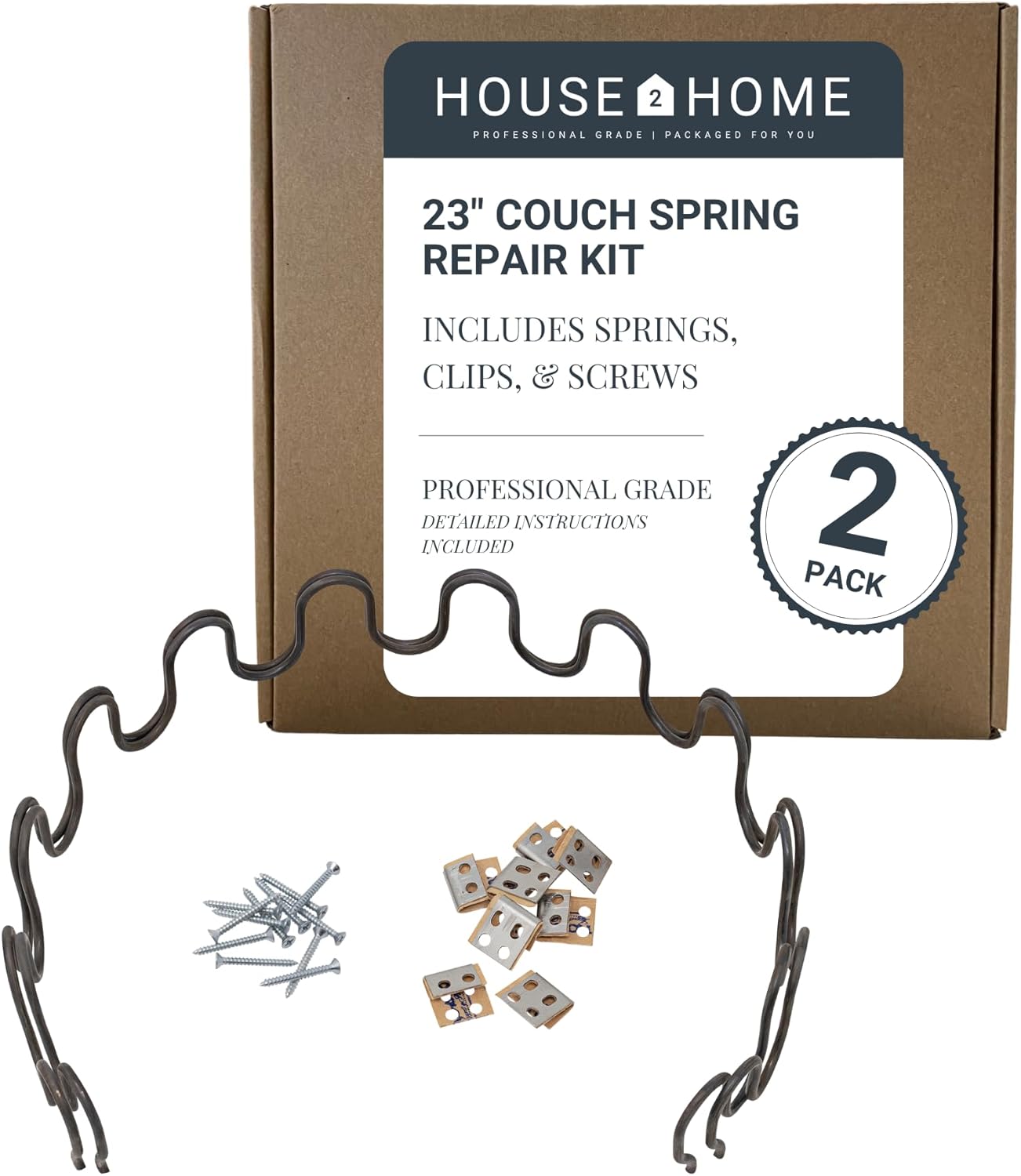 House2Home 18" Sofa Spring Repair Kit – Complete Couch Fix