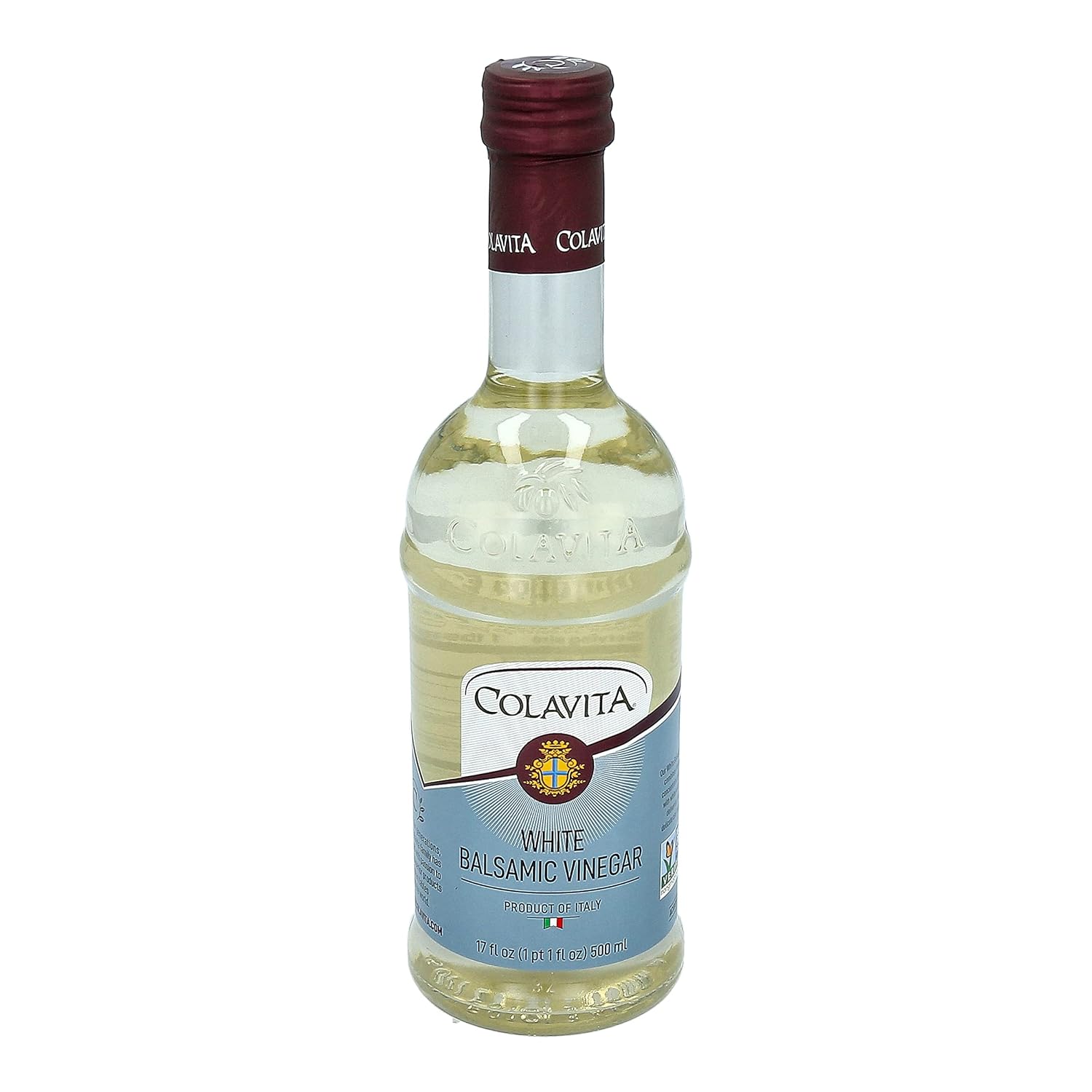 Colavita White Balsamic Vinegar, 17 Fl Oz (Pack of 6)