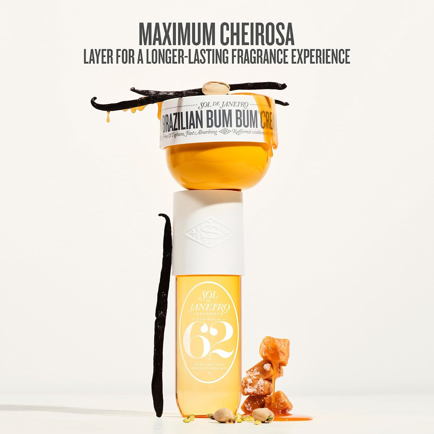 Sol de Janeiro Brazilian Bum Bum Cream Visibly Firming Body Cream | Iconic Cheirosa 62 Scent