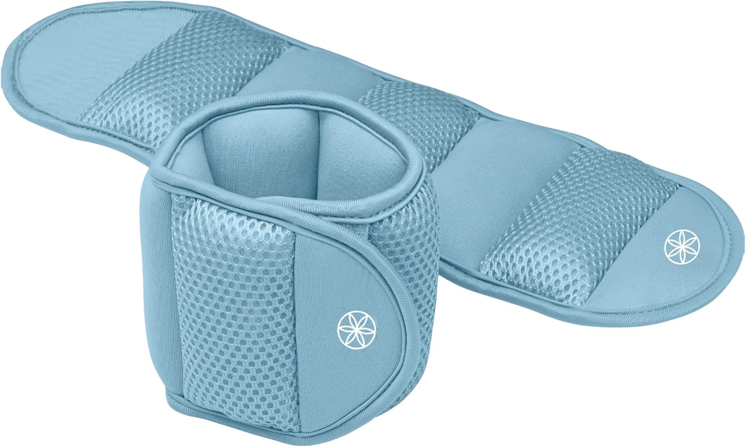 Gaiam Ankle Weights, Wearable Bracelet to Strengthen, Tone & Sculpt, Adjustable Ankle Weights for Women & Men for Yoga, Dance, Pilates, Barre, Cardio