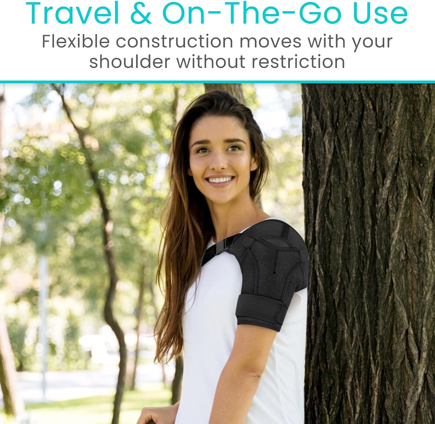 Vive Shoulder Brace for Women & Men - Injury Recovery Compression Support