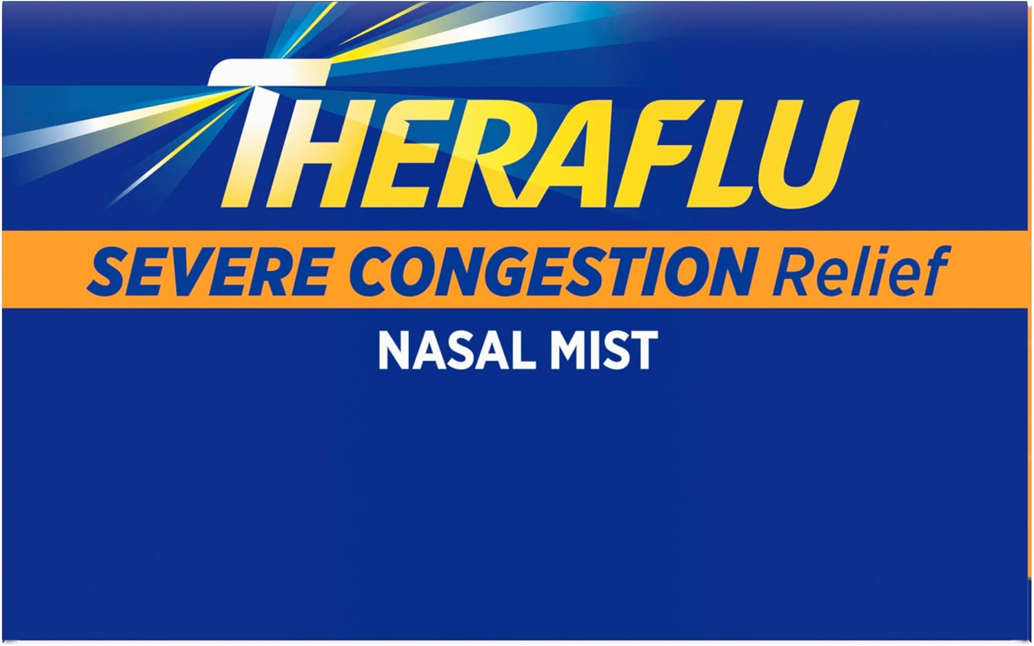 Theraflu Severe Congestion Relief Nasal Mist, 0.34 fl oz | Oxymetazoline HCI 0.05% Nasal Decongestant, 12-Hour Cold & Allergy Relief Congestion Relief