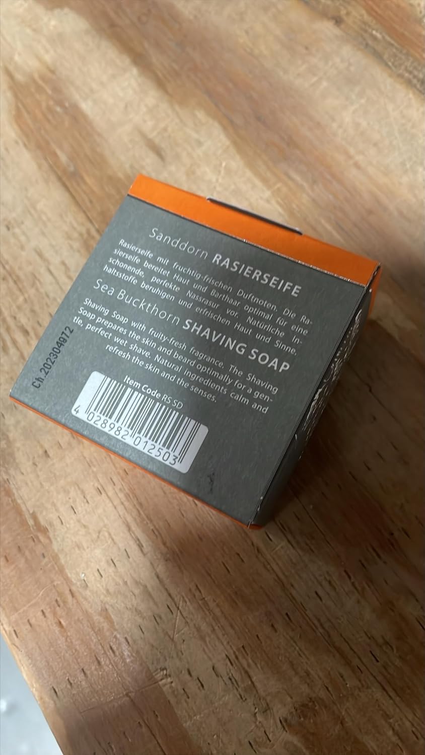 MÜHLE SHAVE CARE Shaving Soap - Sandalwood Luxury Shaving Soap for Men, Rich Lather, Lightly Scented,65g | Warm sandalwood with coriander/star anise; dense creamy foam prepares beard hair for wet shave, suited to normal and dry skin