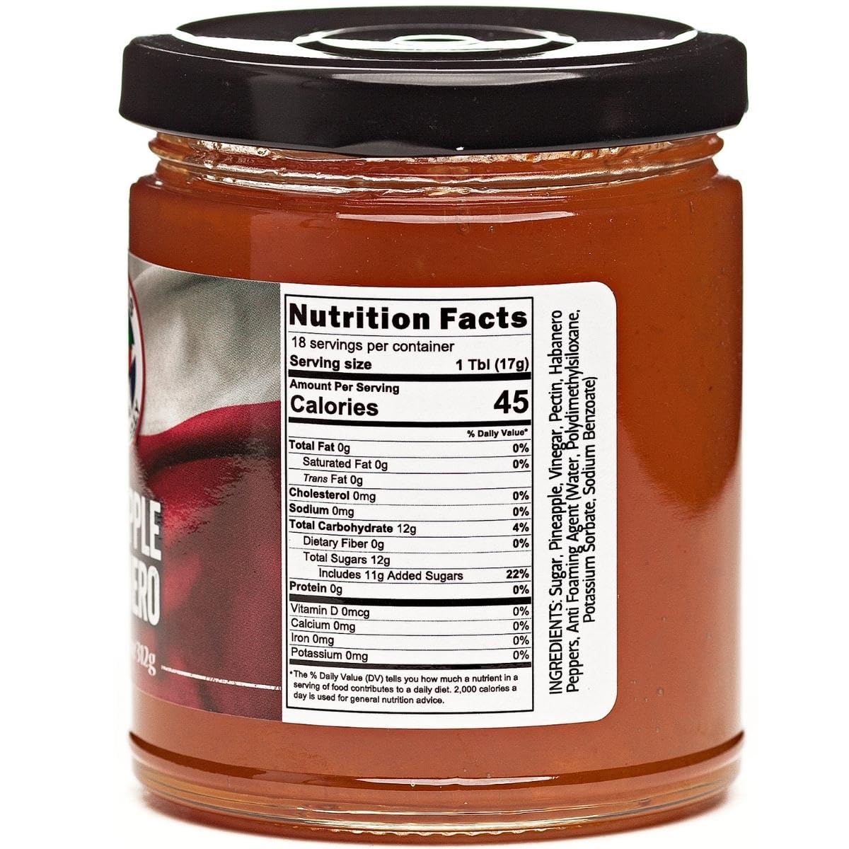 Texas Pepper Jelly Pineapple Habanero Jelly Net Wt. 11 oz (312 g)