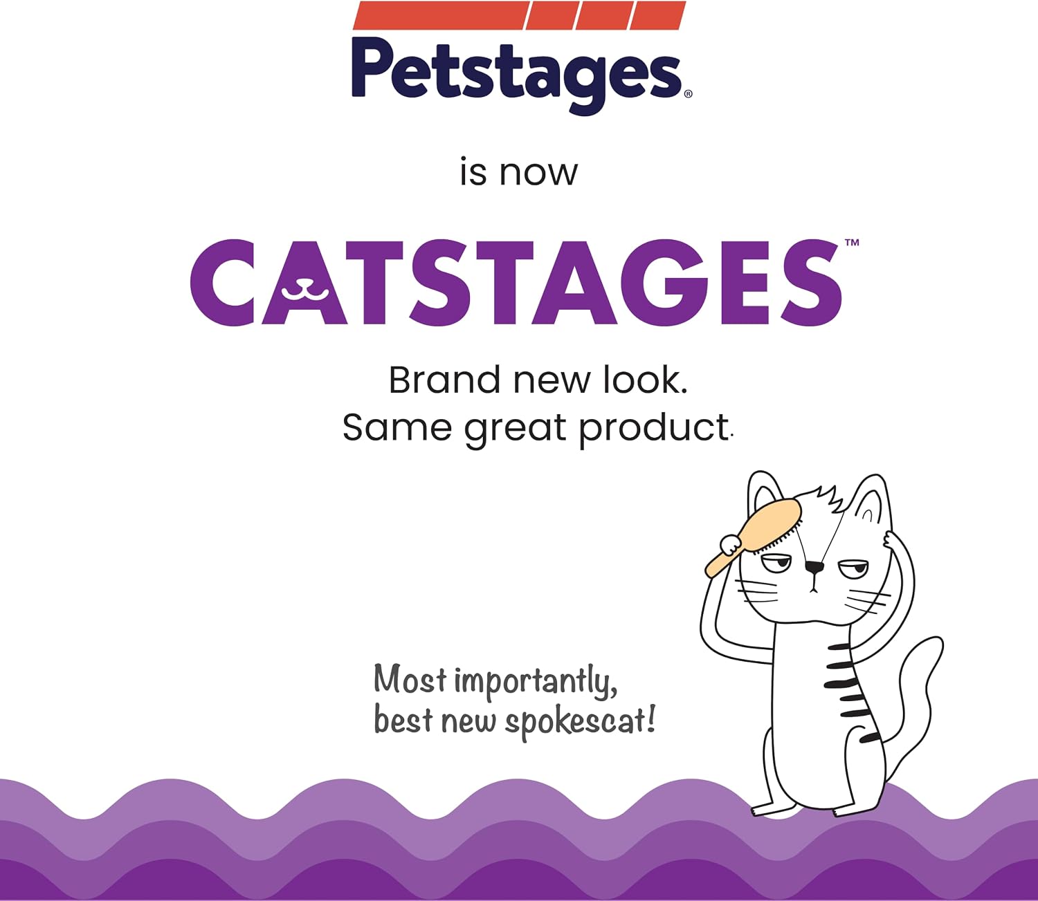 Catstages Tower of Tracks Cat Toy – 3-Level Track Tower with 6 Balls, Interactive Cat Toy for Indoor Enrichment
