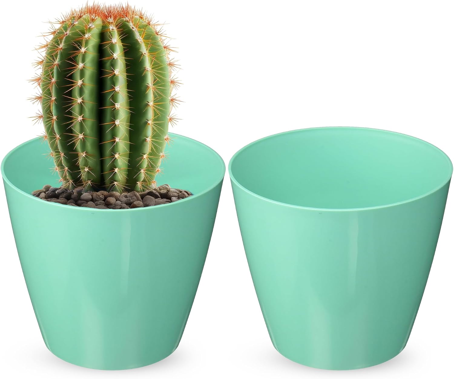 Home & Garden PIM01280 Charlevoix Durares Planter, 10" - Tango