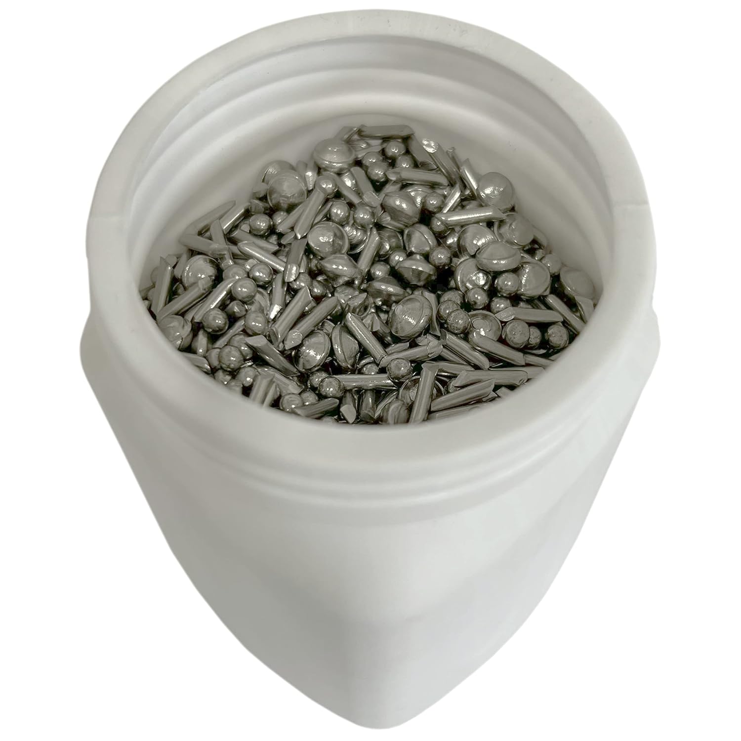 Jewellers Tools Mixed Stainless Steel Media Bearings Shot Tumbling Tumbler Polishing Metal 1Kg Multicolor