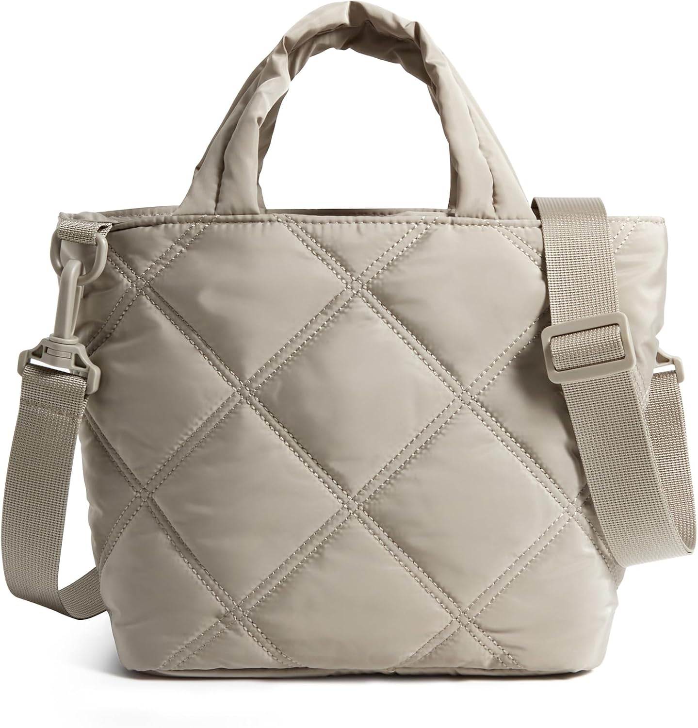 BAGSMART Crossbody Bags for Women, Lightweight Purses for Women, Quilted Puffer Tote Handbags for Daily Use,Shop,Travel