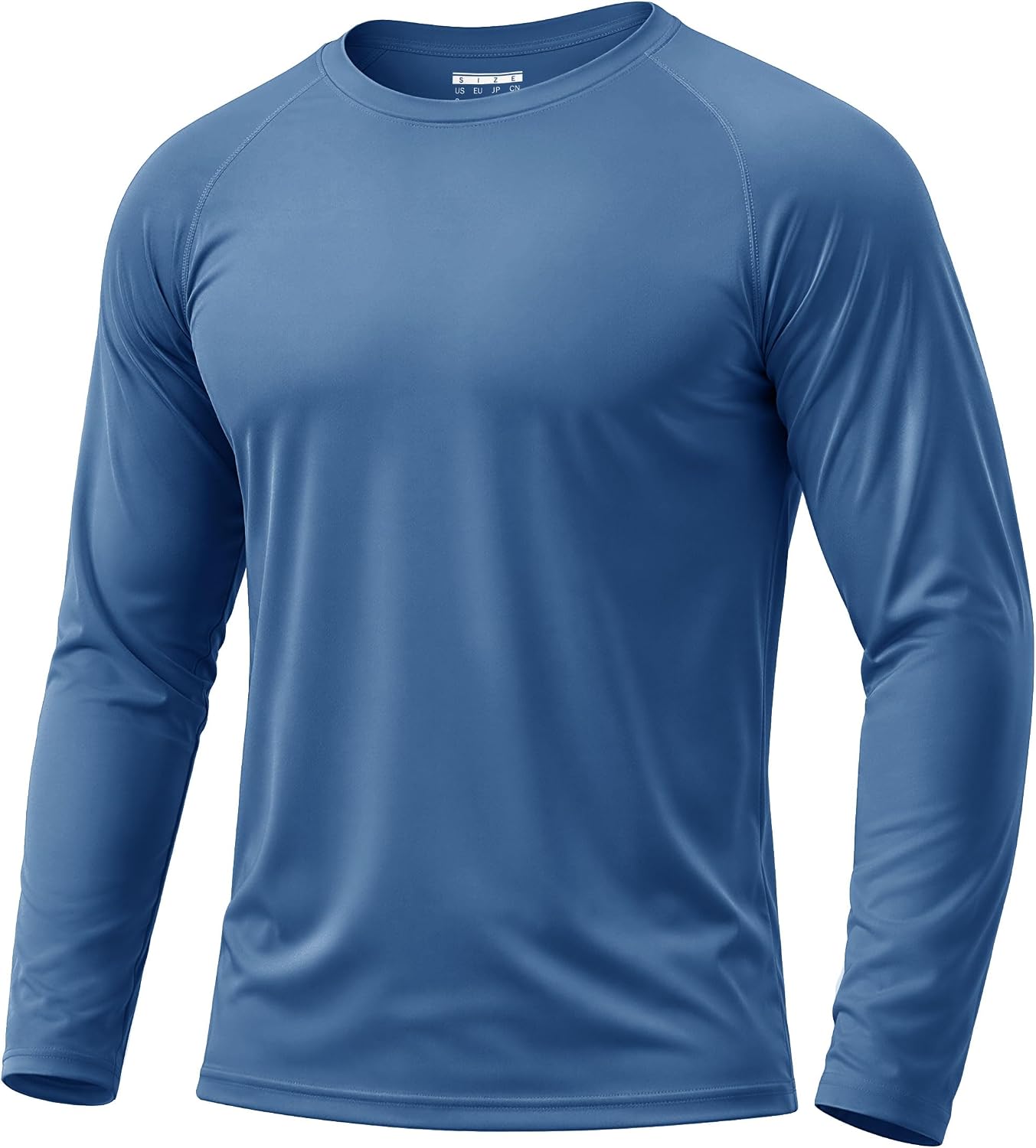 Boladeci Men's UPF 50+ Sun Protection UV SPF Shirts Long Sleeve Lightweight Quick Dry Swim T-Shirts Rash Guard