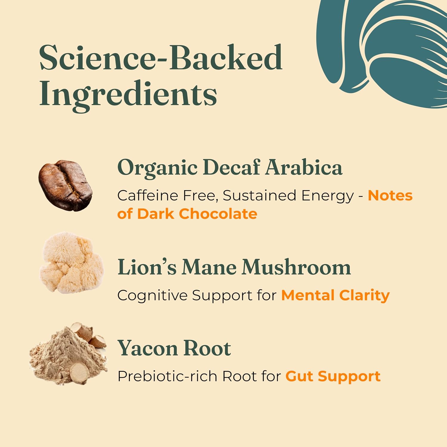 Four Sigmatic Mushroom Coffee K-Cups | Organic Dark Roast Coffee with Lion’s Mane Mushroom Powder & Yacon | Focus & Immune Support | Vegan & Keto