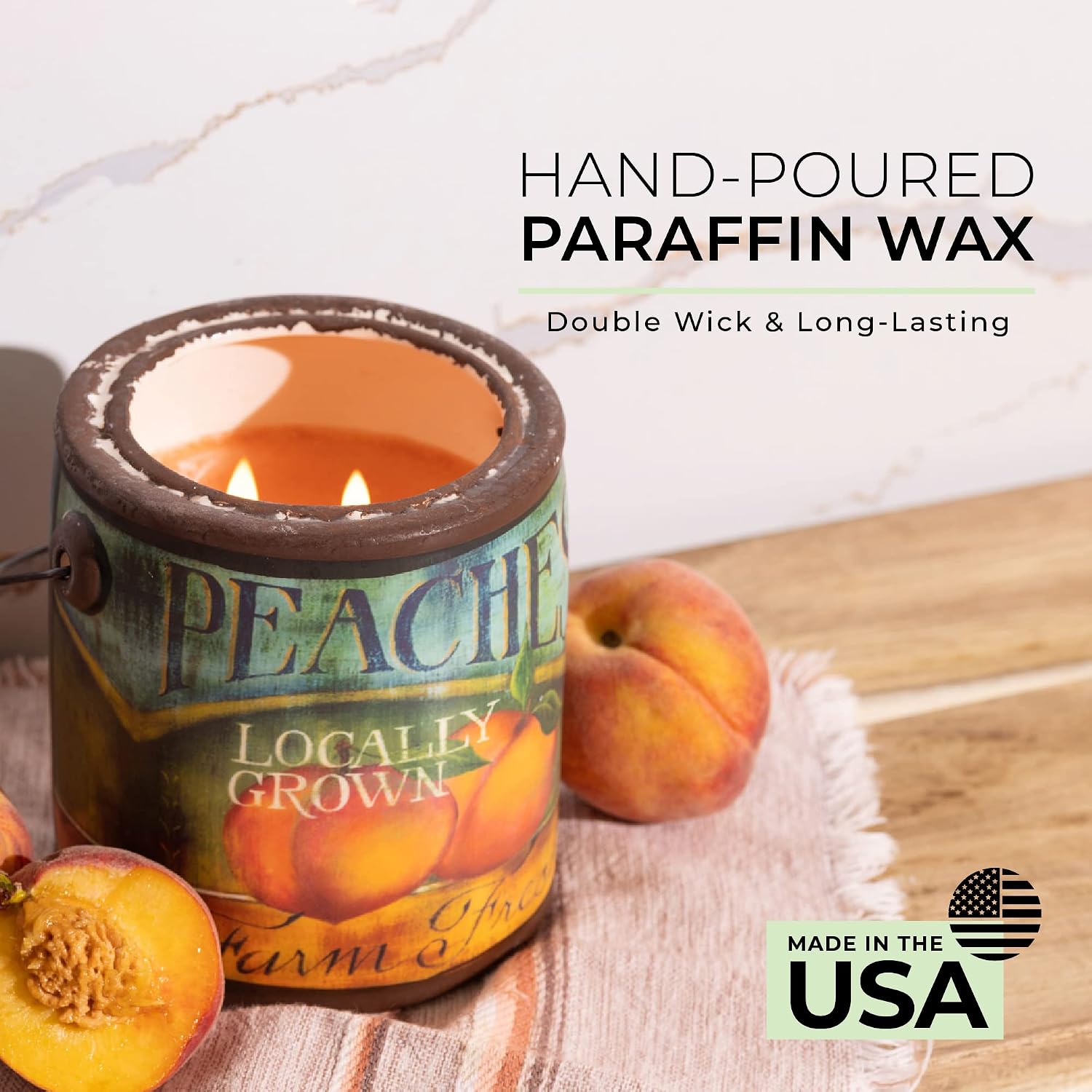 A CHEERFUL GIVER 95hr 20oz Scented Candle - Balsam Fir - Multi-Wick Glass Candle - Gifts For Men and Women