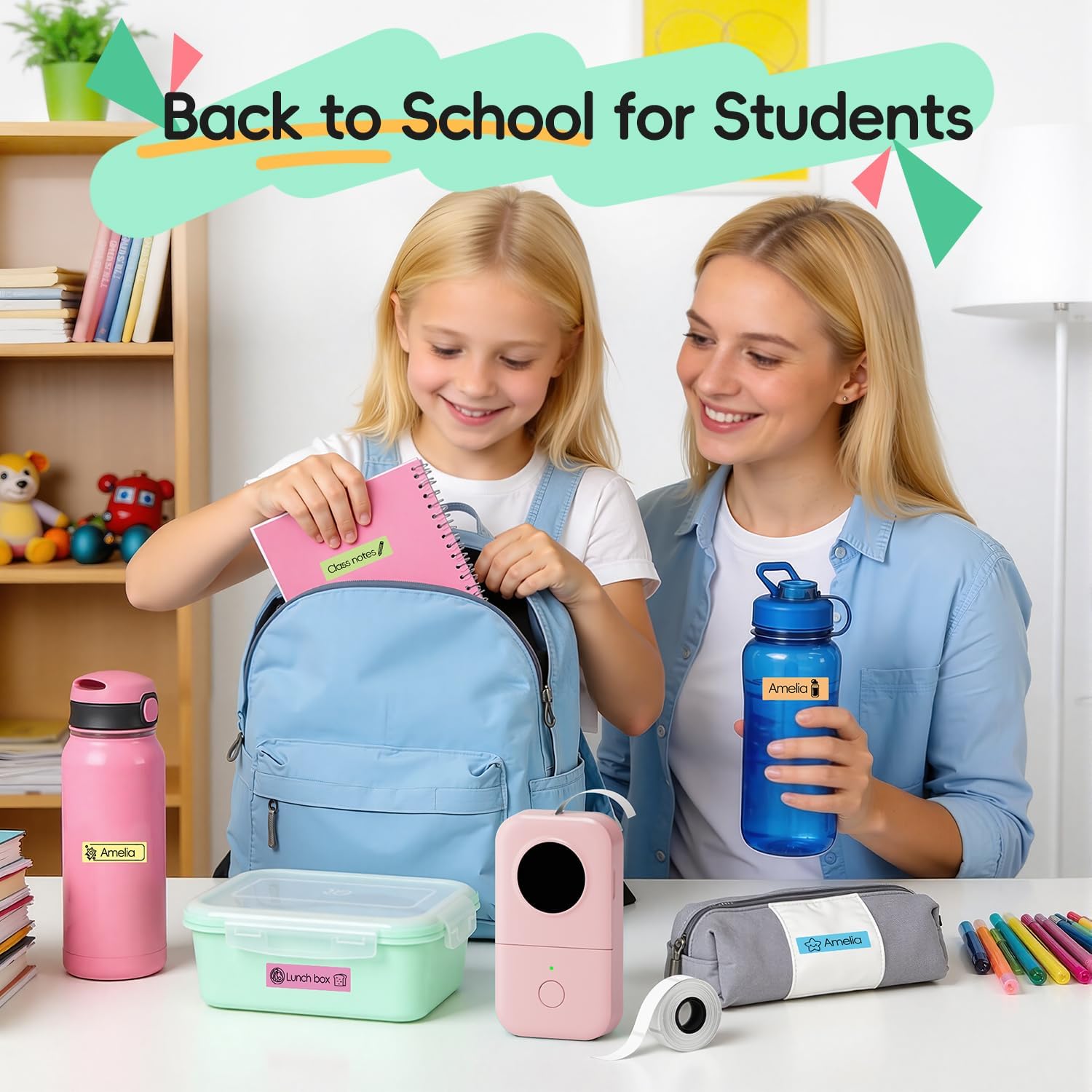 Phomemo Label Maker, D30 Bluetooth Mini Label Maker Machine with Tape