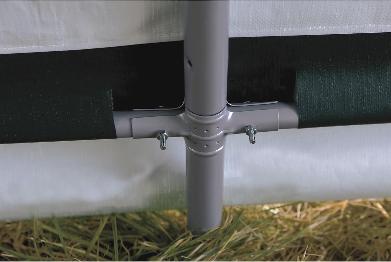 ShelterLogic 72444 Green 12'x24'x8' Peak Style Shelter