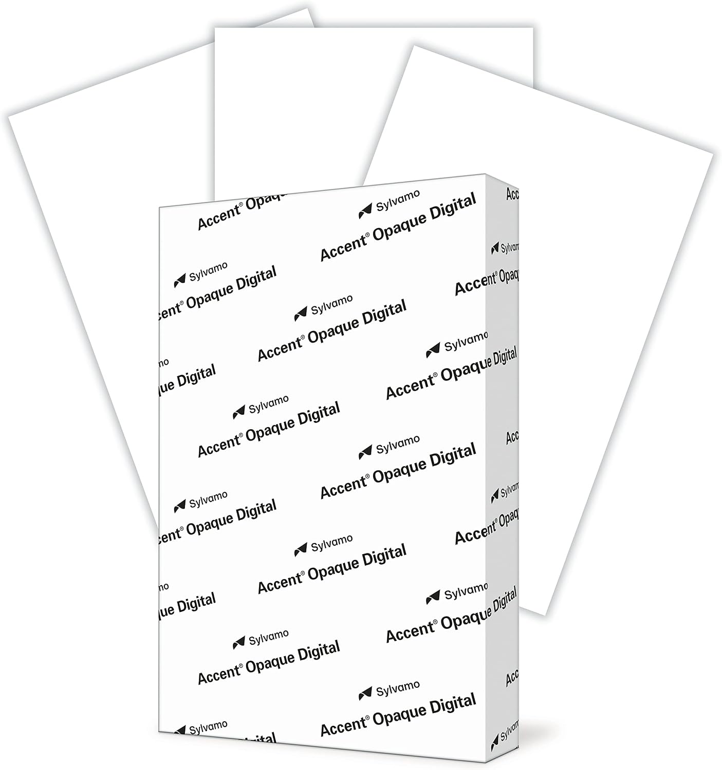 Accent Opaque White Printer Paper, 8.5” x 11” 40lb Bond/100lb Text Copy Paper, 250 Sheets (1 Ream) – Premium Smooth Finish Computer Paper, 97 Bright, 148gsm, Multipurpose White Copy Paper – 188101R