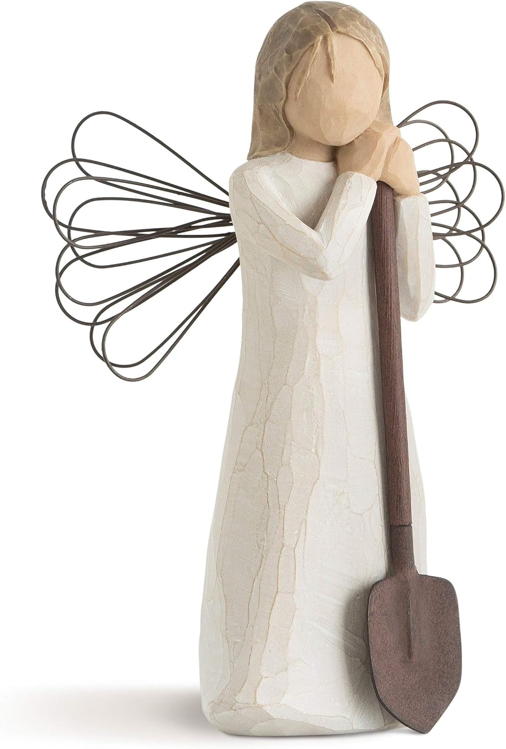 Willow Tree Angel of The Spirit, Sculpted Hand-Painted Figure | Hand-Painted Angel Figurine, Celebrating Friendship, Nature and Everyday Blessings, Sculpted by Artist Susan Lordi