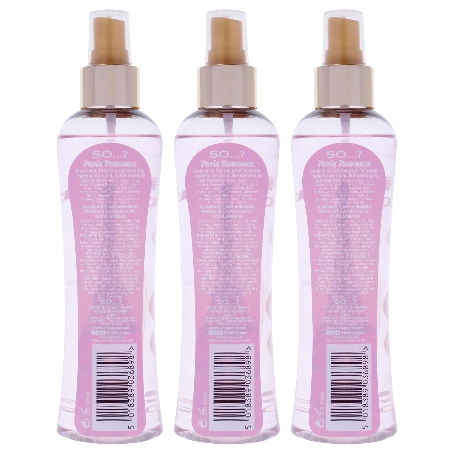 So…? Bali Breeze Body Mist - Perfume for Women with Tropical Aroma - Body Spray for Women with Coconut, Almond and Vanilla Notes - 6.9 oz