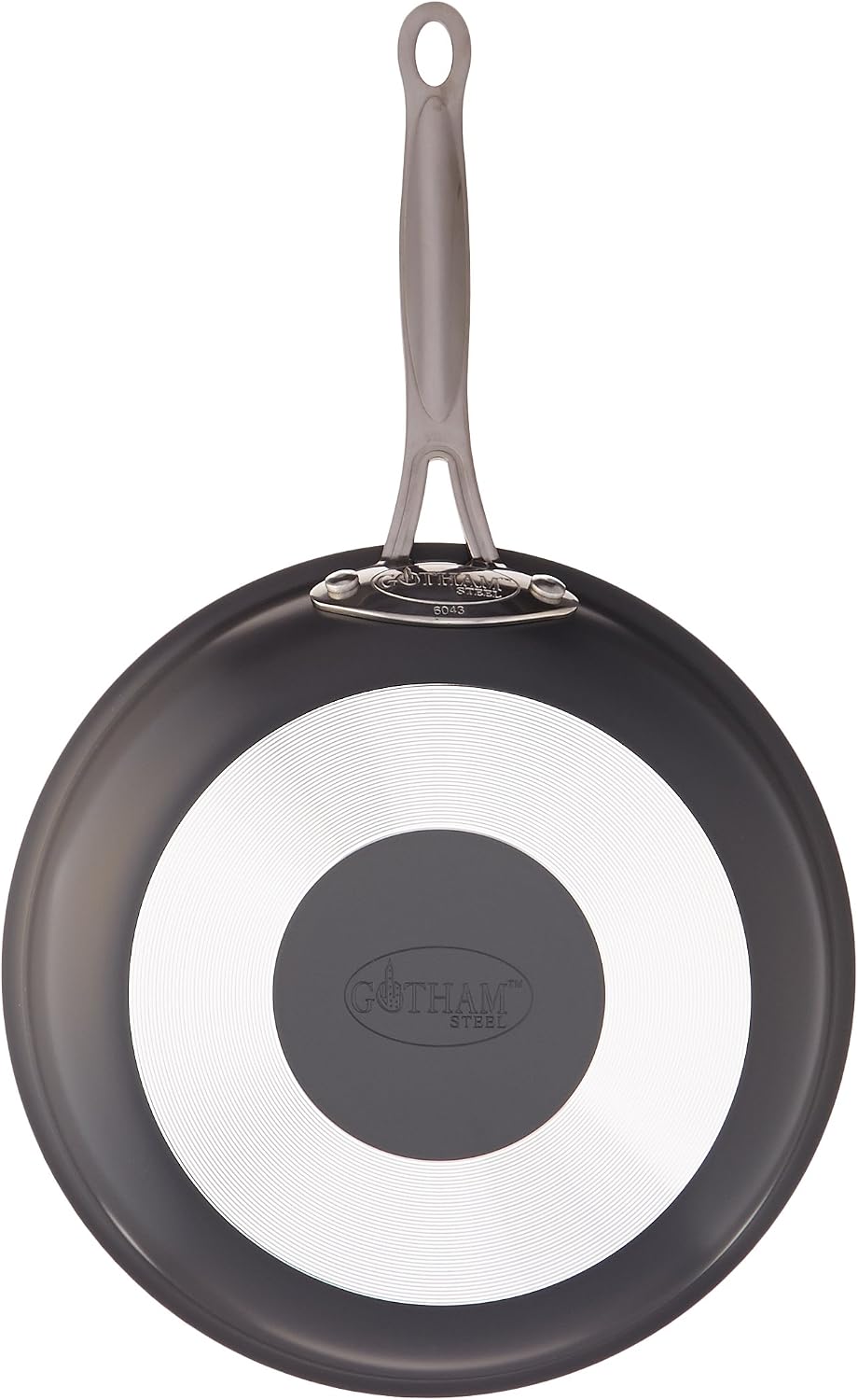 Gotham Steel Ceramic and Titanium Nonstick Fry Pan, Brown, 10.25"