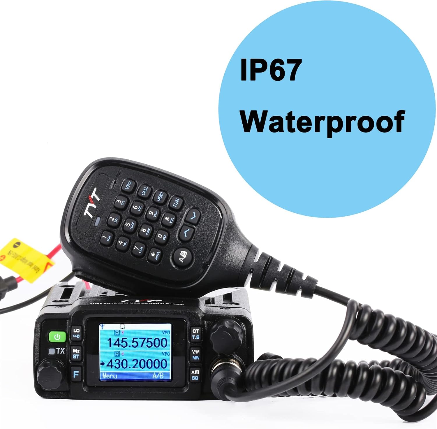 TYT TH-8600 Mini 25 Watt Dual Band Amateur Radio Base