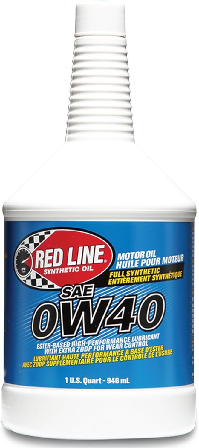 Red Line 11104 SAE 0W40 Fully Synthetic Motor Oil - 1 Quart