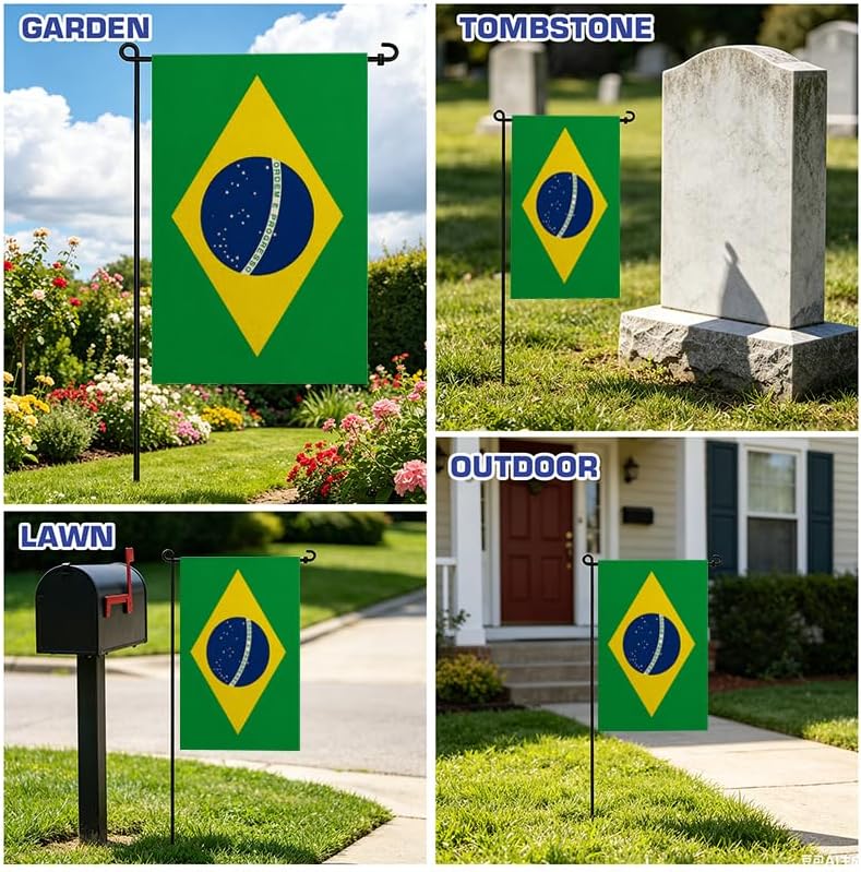 Nicaragua Nicaraguans Garden Flags 12x18 Inch Double Sided Burlap Patriotic Country Yard Flag Banners Outdoor Weather Resistant Farmhouse Porch Lawn Decoration
