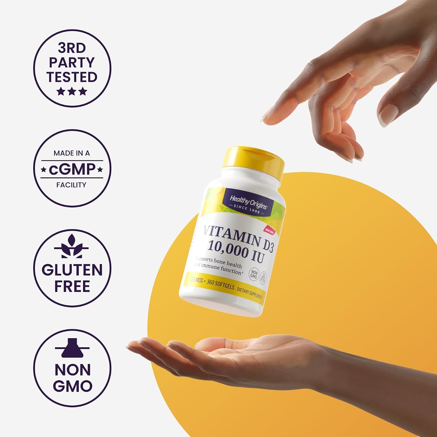 Healthy Origins NEM Eggshell Membrane 500 mg, 30 Veggie Caps