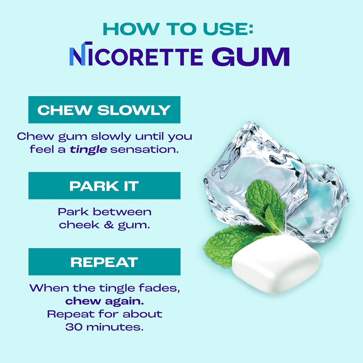 Nicorette Nicotine Lozenges 2mg, White Ice Mint, 200 Count | Quit Smoking Aid, Reduces Nicotine Cravings and Withdrawal Symptoms, Intense Craving Relief, Smoking Cessation Lozenge