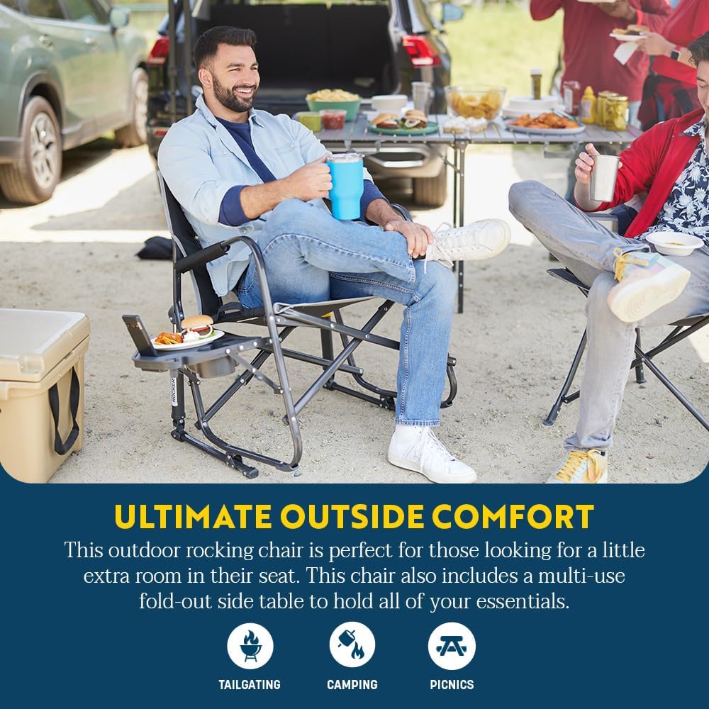 GCI Outdoor Freestyle Rocker Camping Chair - Cinnamon