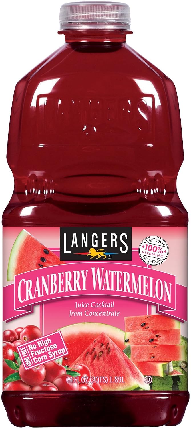 Langers Juice Cocktail, Pineapple Orange Guava, 15.2 Fl Oz (Pack of 12)