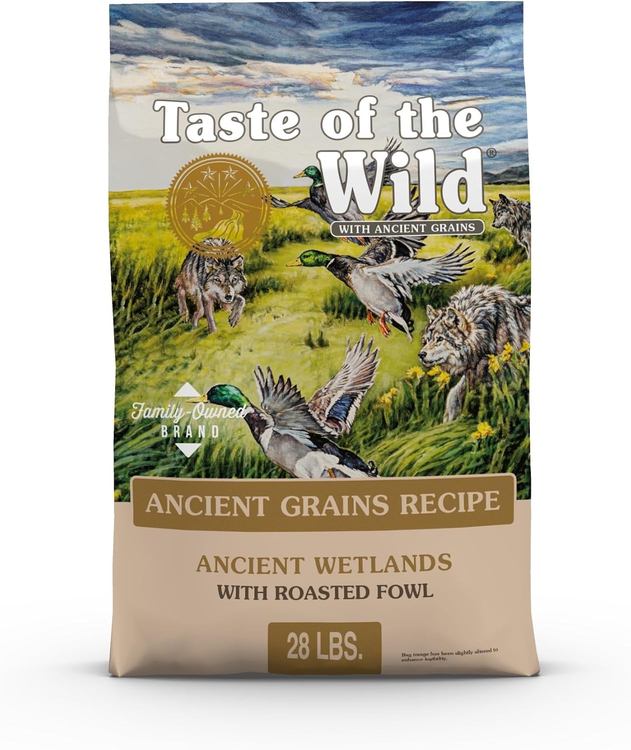 Taste of the Wild Ancient Stream Dry Dog Food, Smoke-Flavored Salmon, 5lb