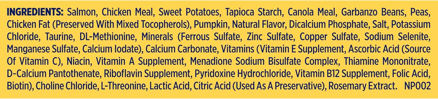 Nature's Recipe Grain Free Salmon Dry Dog Food, 24 lb. Bag | Fiber From Sweet Potatoes & Pumpkin Helps Support Digestion and Immune System Health