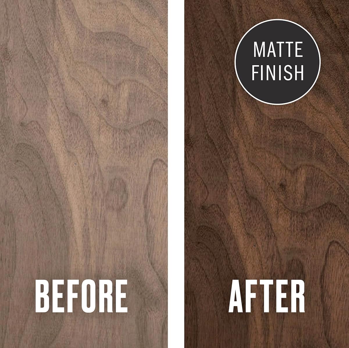 WALRUS OIL - Furniture Oil, 100% Natural. Finish, Restore, and Protect Wood. VOC-Free, (128oz) 1 Gallon