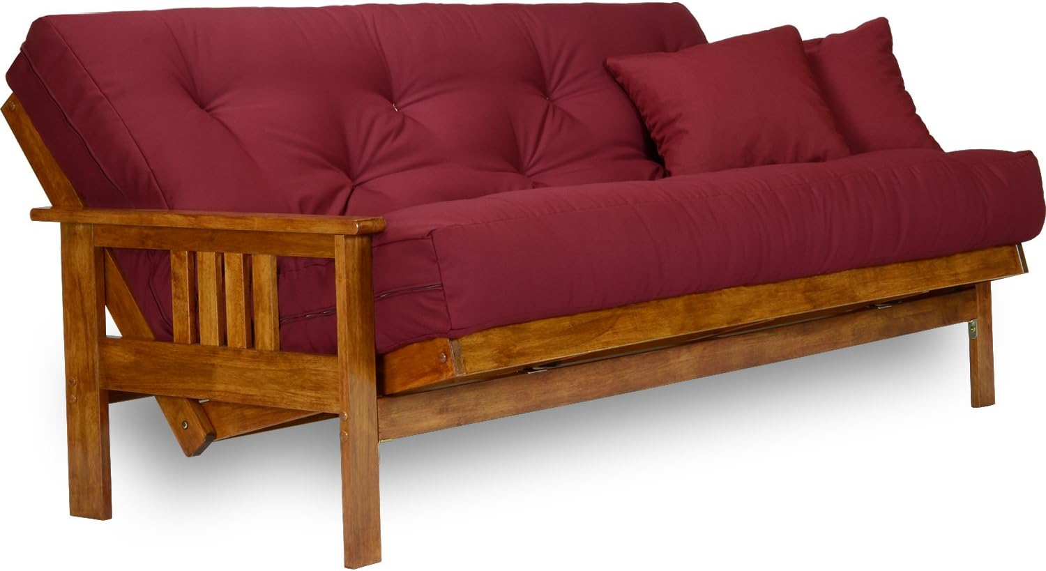 Stanford Futon Frame - Full Size, Solid Wood