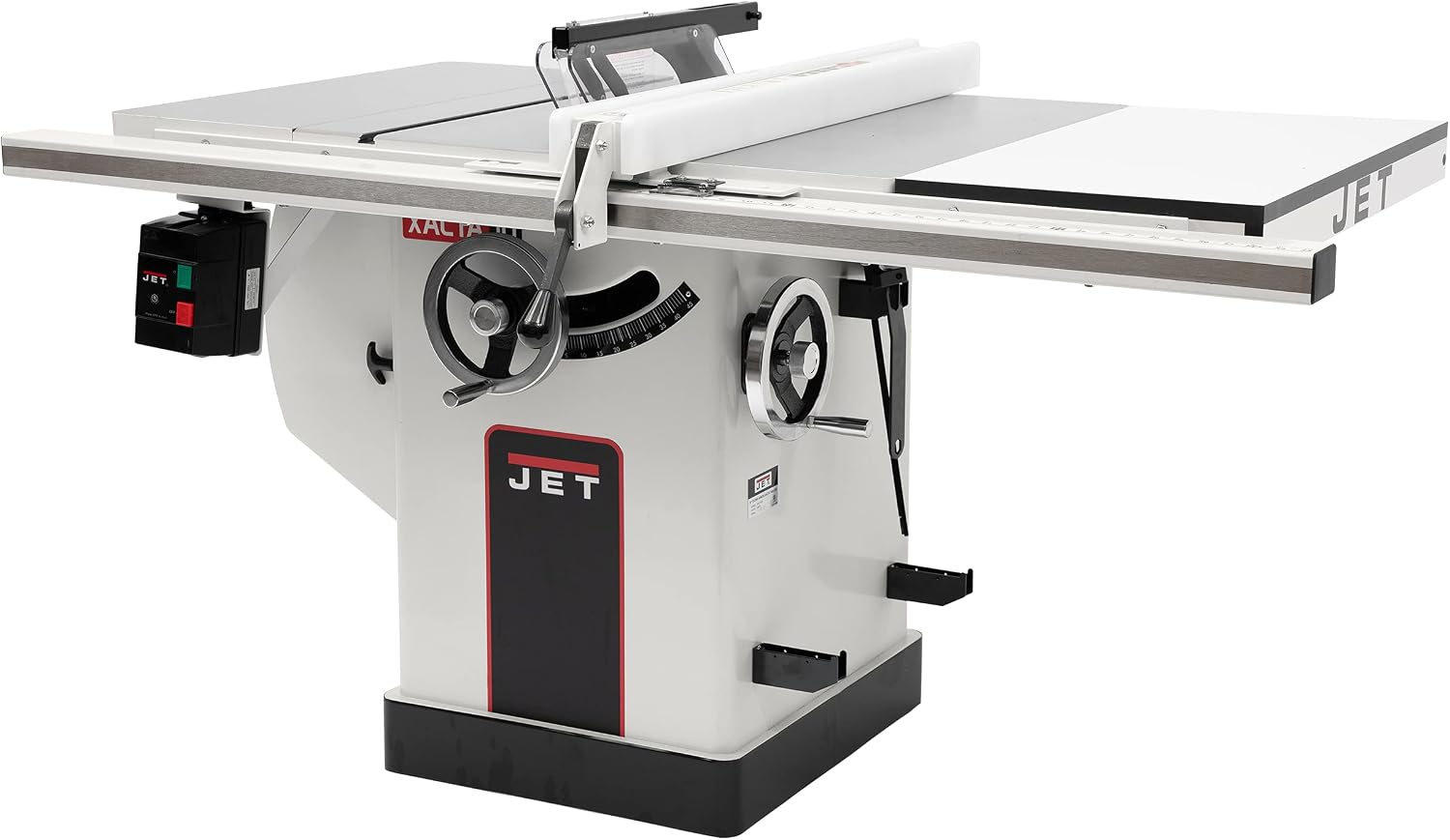 JET 10-Inch Deluxe XACTA Table Saw, 30-Inch Rip, 3 HP, 230V 1Ph (JTAS-10XL30-DX)