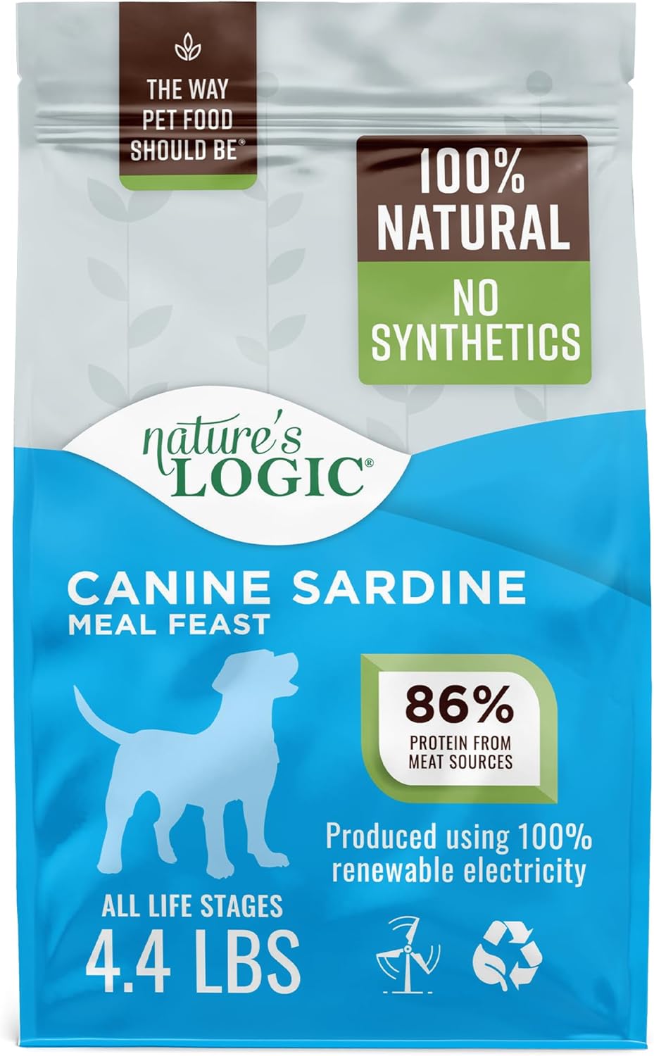 NATURE'S LOGIC Dry Dog Food - Beef Meal Feast Dry Kibble, 13 lb