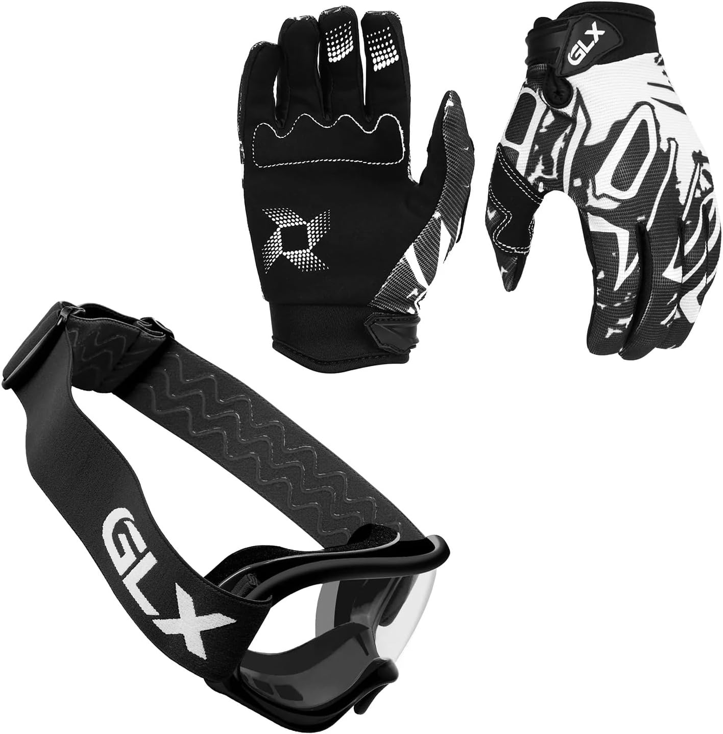 GLX GX623 Youth ATV & Dirt Bike Helmet Combo, DOT | Adult-Level Safety for Kids: Premium, full-grown protection engineered into a comfortable, youth-sized package