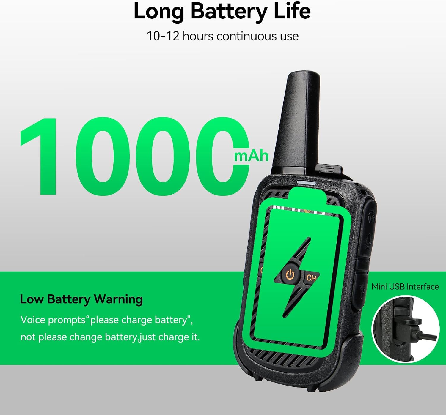 Retevis RT15 Walkie Talkies 3 Pack, Birthday Gift, Outdoor Adventure Kit | Durable, Lightweight, VOX, Key Lock, Mini Walkie Talkies for Adults, School Family Outdoor Travel Camping Hiking